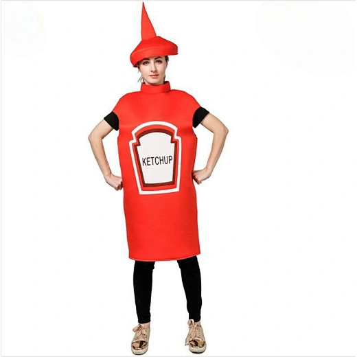 Adult Tomato Sauce Costume- PartyGears- www.partygears.com